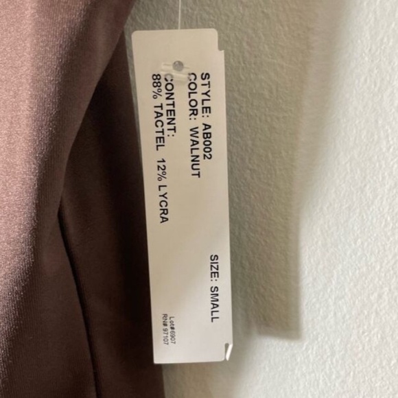 NWT a’nue ligne brown small tank top - Picture 4 of 4